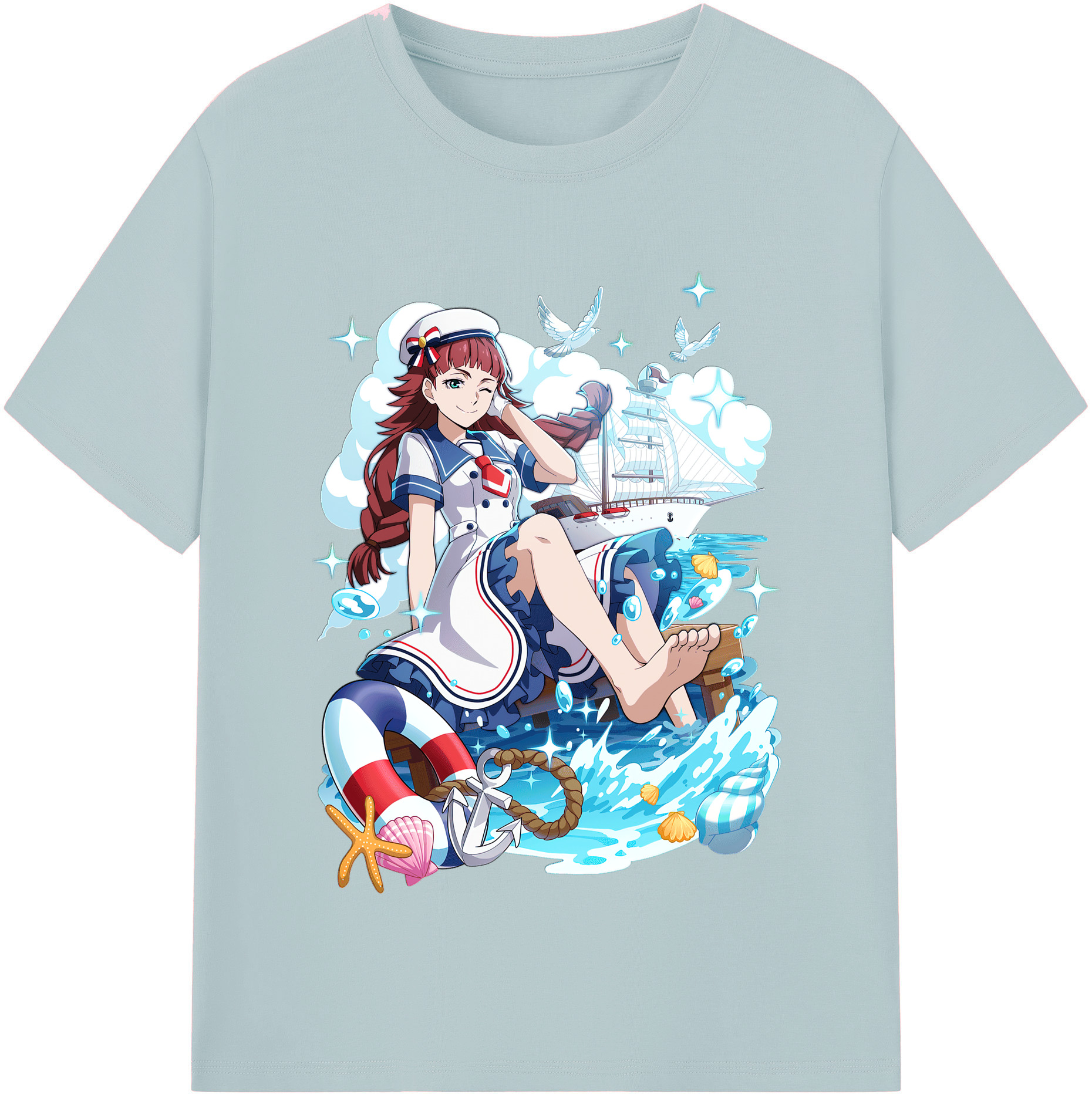 （画像用） 文豪ストレイドッグス Bungo Stray Dogs 綿100％半袖Tシャツ（フロントプリント）